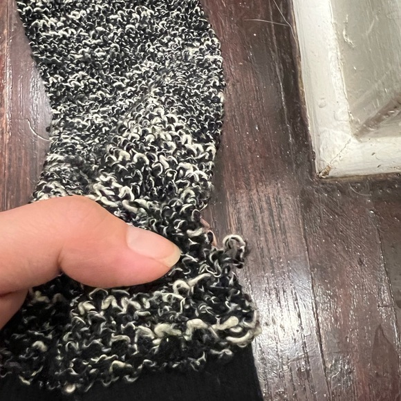 Diesel grey,black,white knit zip up sweater - Picture 7 of 12